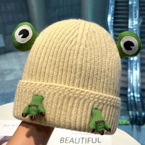 Bonnet Grenouille Mignon avec Pattes | Chapeau d'Hiver | 1001abeilles