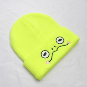 Bonnet Grenouille Mignon - Chapeau d'Hiver Drôle | 1001abeilles