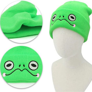Cute Frog Beanie - Funny Winter Hat Gift | 1001bees.com