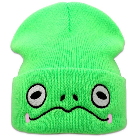 Bonnet Grenouille Mignon - Chapeau d'Hiver Drôle | 1001abeilles