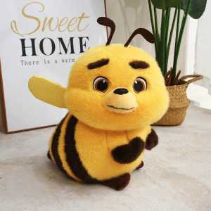 Sweet Cuddles Bee Plush Toy – Cute Stuffed Animal Gift