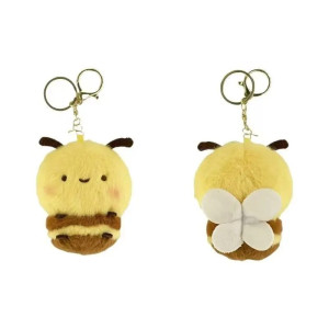 Cute Honey Bee Plush Keychain | Unique Gift for Bee Lovers