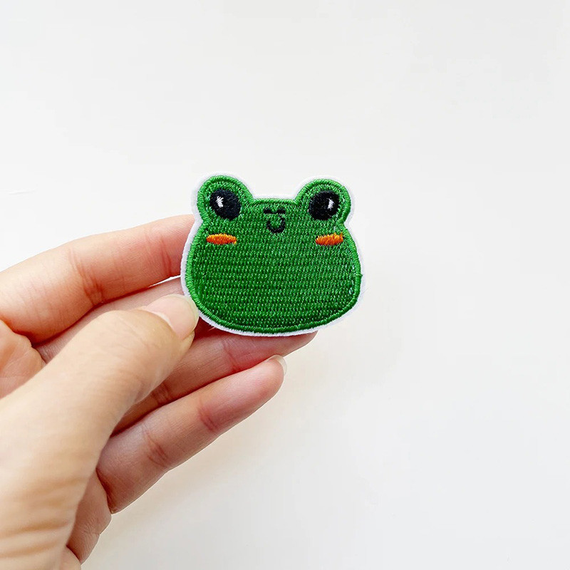 Écussons Grenouille Thermocollants (Lot de 10) - Cadeau Enfant