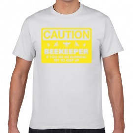 T-shirt homme Apiculteur blanc