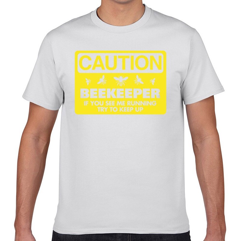 T-shirt homme Apiculteur blanc