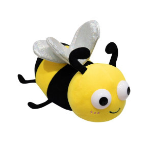 Peluche Abeille Veilleuse LED | Doudou Lumineux Cadeau Enfant