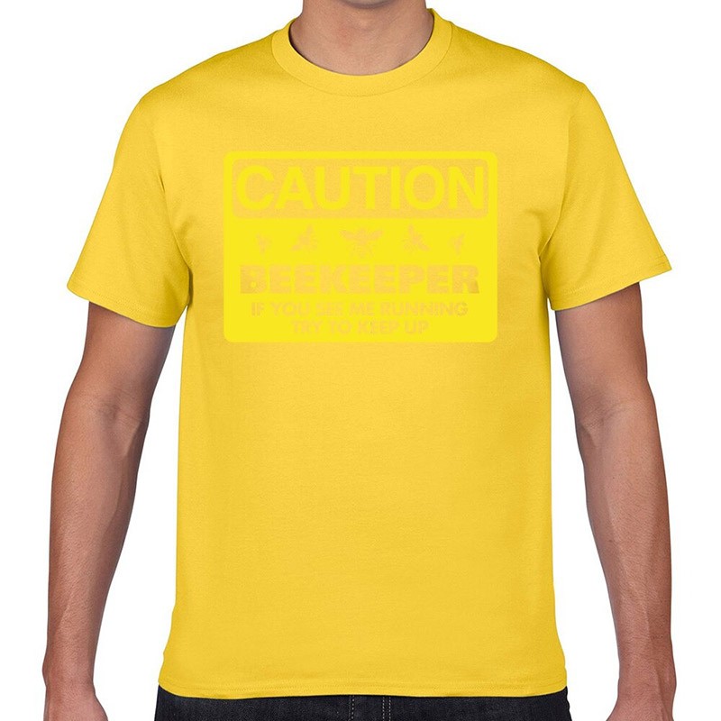 T-shirt homme Apiculteur jaune