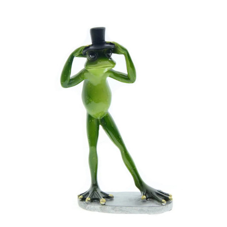 Figurine Grenouille Gentleman | Déco Drôle & Cadeau Original