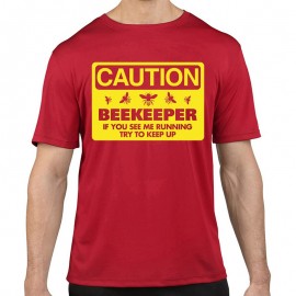 T-shirt homme Apiculteur rouge