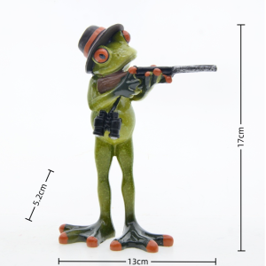 Figurine Grenouille Éclaireur | Déco Jardin & Maison Originale