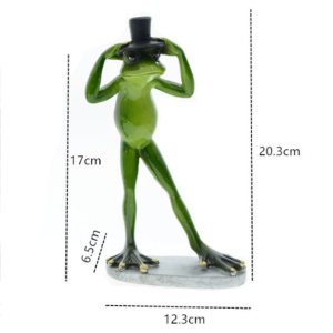 Figurine Grenouille Gentleman | Déco Drôle & Cadeau Original