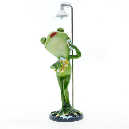 Figurine Grenouille Chantante | Déco Salle de Bain Amusante
