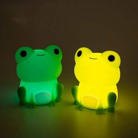 Cute Frog Night Light for Kids | Rechargeable LED & Soft Glow