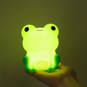 Cute Frog Night Light for Kids | Rechargeable LED & Soft Glow