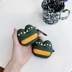 Coque AirPods Grenouille : Étui Silicone Drôle & Anti-Chocs