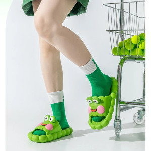 Claquettes Grenouille Nuage | Chaussons Mignons & Cadeau Geek