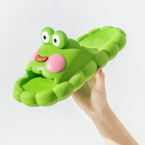 Claquettes Grenouille Nuage | Chaussons Mignons & Cadeau Geek