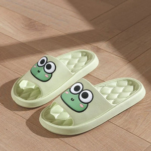 Chaussons Grenouille Souriante | Cadeau Mignon pour Femme & Homme