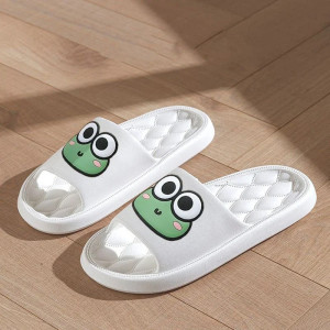 Chaussons Grenouille Souriante | Cadeau Mignon pour Femme & Homme