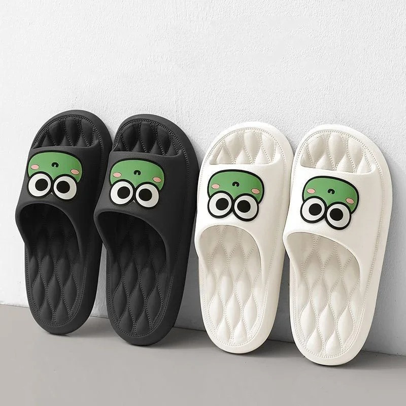 Chaussons Grenouille Souriante | Cadeau Mignon pour Femme & Homme
