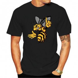 T-shirt Abeilles pour Homme noir
