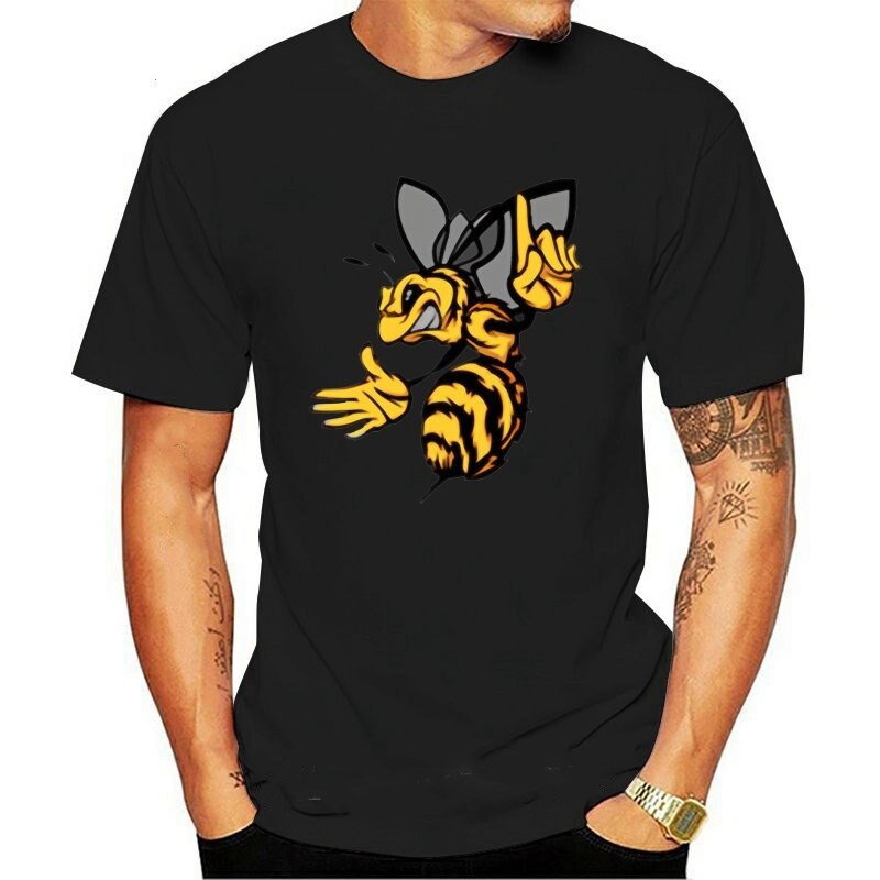 T-shirt Abeilles pour Homme noir