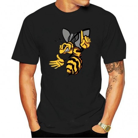 T-shirt Abeilles pour Homme noir