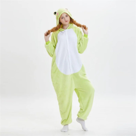 Grenouillère Pyjama Grenouille | Cadeau Kigurumi pour Adulte