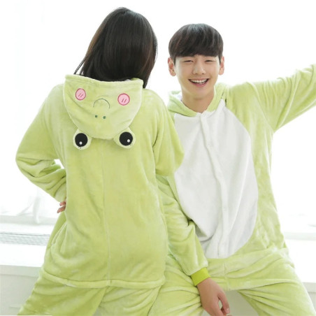 Grenouillère Pyjama Grenouille | Cadeau Kigurumi pour Adulte