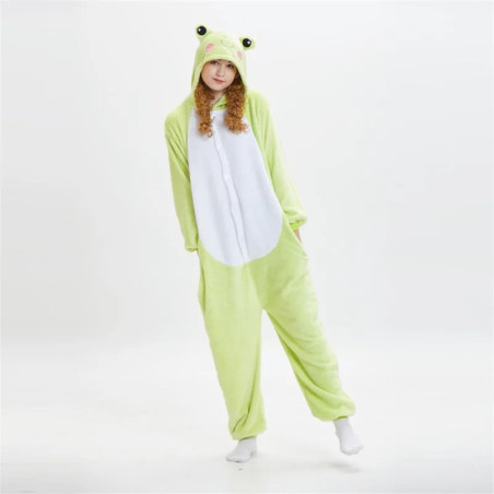 Grenouillère Pyjama Grenouille | Cadeau Kigurumi pour Adulte