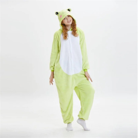 Grenouillère Pyjama Grenouille | Cadeau Kigurumi pour Adulte
