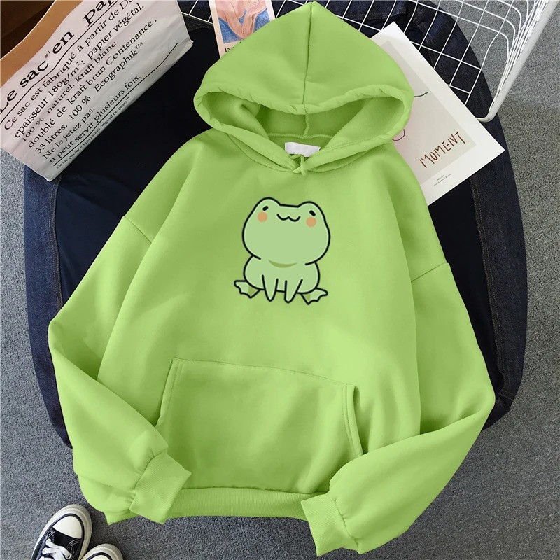 Sweat Grenouille Kawaii | Hoodie Mignon & Doux en 6 Couleurs