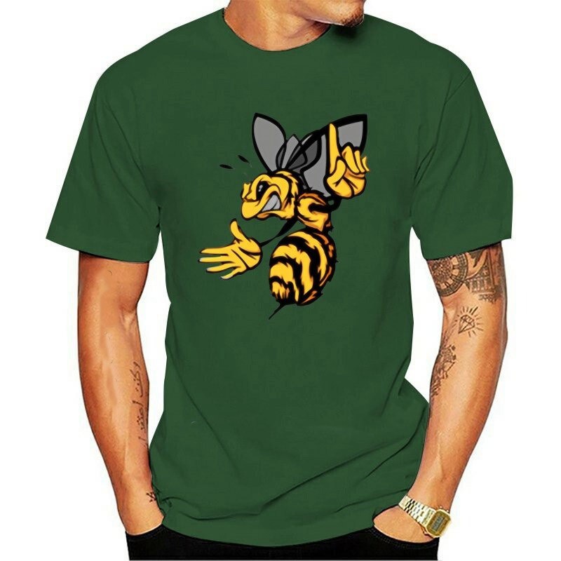 T-shirt Abeilles pour Homme vert
