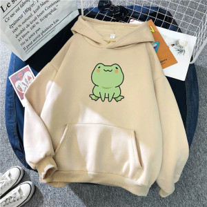 Sweat Grenouille Kawaii | Hoodie Mignon & Doux en 6 Couleurs