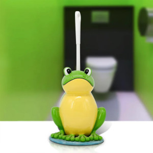 Porte-Brosse WC Grenouille Mignonne | Cadeau Déco Original