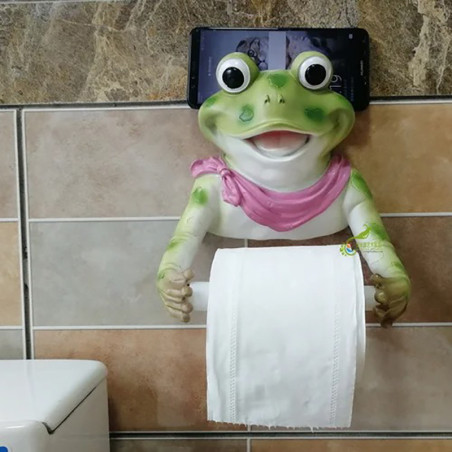 Porte-Papier WC Grenouille Drôle | Idée Cadeau Originale