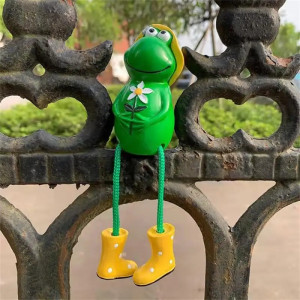 Statue Grenouille Amusante en Bottes pour Jardin | Idée Cadeau