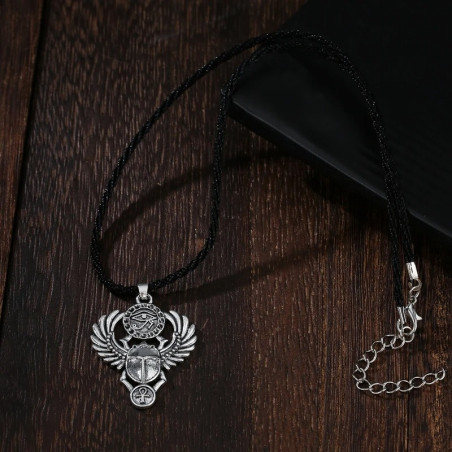 Collana Scarabeo Occhio Divino | Potente Amuleto Egizio