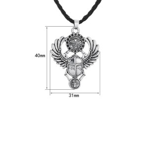 Skarabäus Halskette mit Horusauge | Ägyptisches Schutzamulett