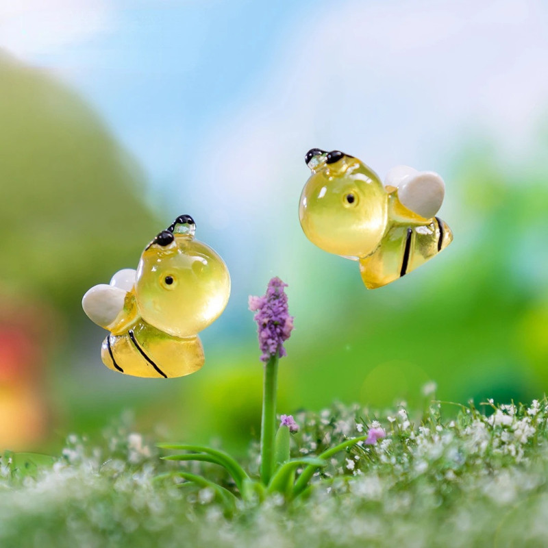 Figurines Abeilles Phosphorescentes (50) | Déco DIY Mignonne