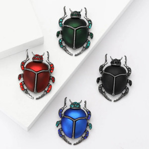 Broche Scarabée Sacré | Bijou Insecte Cadeau Original