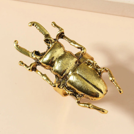 Bague Scarabée Majesté Antique | Bijou Gothique & Vintage