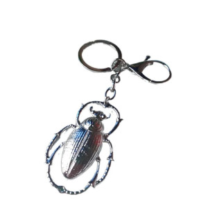 Porte-Clé Scarabée Doré - Élégance & Symbole Porte-Bonheur