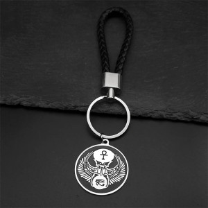 Nile Scarab Keychain | Egyptian Winged Beetle Symbol