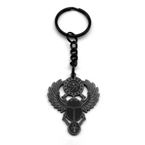 Porte-clés Scarabée Trinité Divine – Talisman Égyptien 3 Couleurs