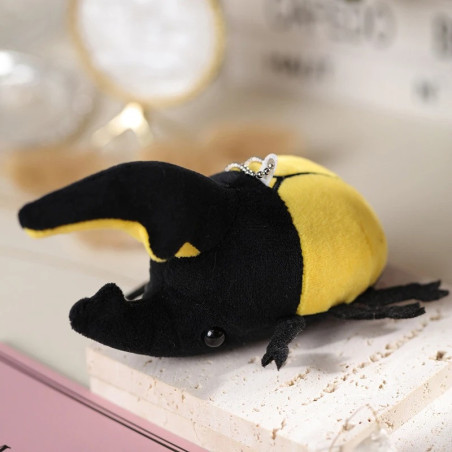 Porte-clés Peluche Scarabée Soleil | Idée Cadeau Originale