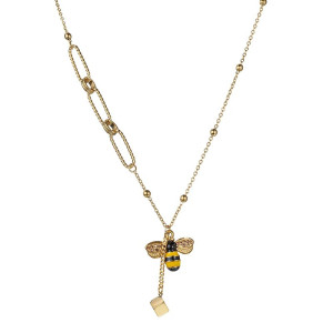 Collier Abeille Élégance Dorée | Bijou Nature & Cadeau Unique