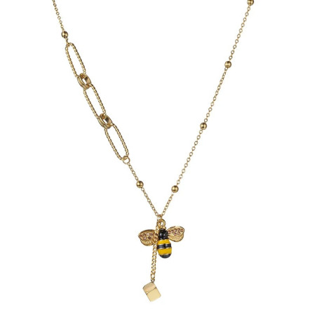 Collier Abeille Élégance Dorée | Bijou Nature & Cadeau Unique