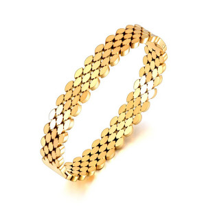 Pulsera Abeja Escama Solar | Joya Dorada o Plateada Original