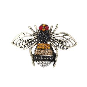 Broche Abeille "Bijoux Ailés" | Pin's Vintage en 2 Coloris